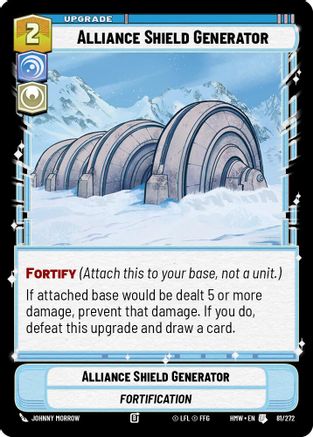 Alliance Shield Generator (81/272) - H - Uncommon