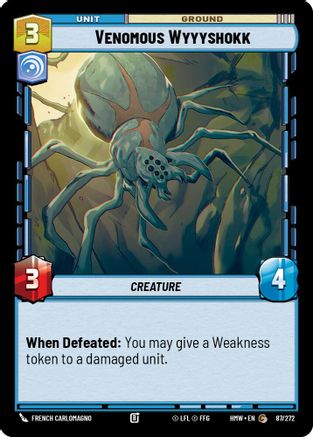 Venomous Wyyyshokk (87/272) - H - Common