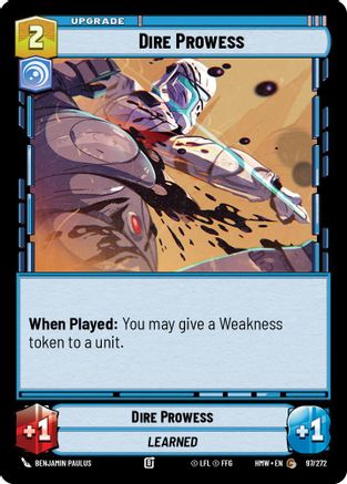 Dire Prowess (97/272) - H - Common