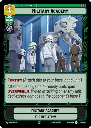 Military Academy (112/272) - H - Uncommon