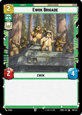 Ewok Brigade (116/272) - H - Common