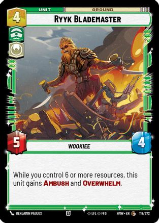 Ryyk Blademaster (118/272) - H - Common