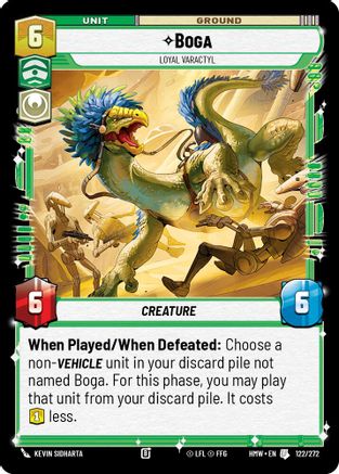 Boga - Loyal Varactyl (122/272) - H - Uncommon