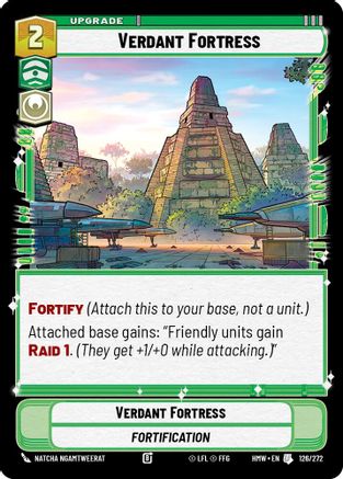 Verdant Fortress (126/272) - H - Uncommon