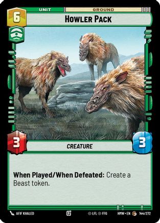 Howler Pack (144/272) - H - Common