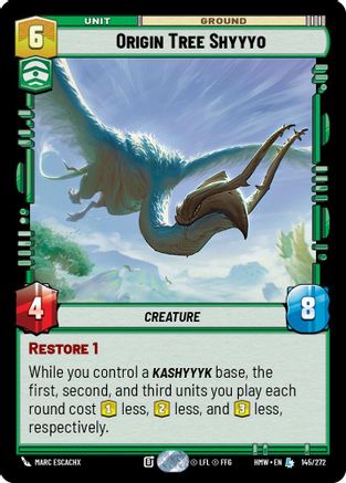 Origin Tree Shyyyo (145/272) - H - Legendary