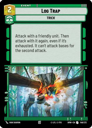 Log Trap (149/272) - H - Uncommon