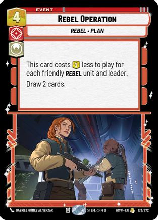 Rebel Operation (173/272) - H - Rare