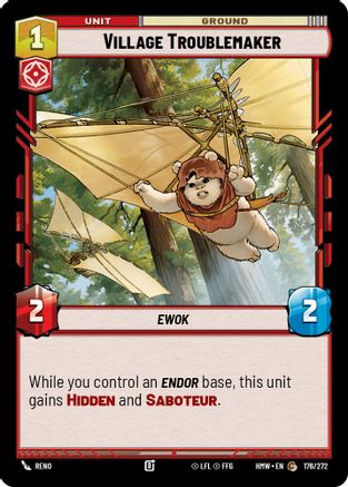 Village Troublemaker (176/272) - H - Common