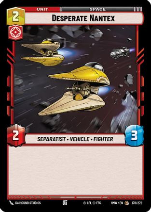 Desperate Nantex (178/272) - H - Common