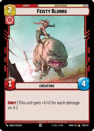 Feisty Blurrg (179/272) - H - Common
