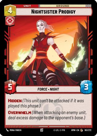 Nightsister Prodigy (183/272) - H - Common