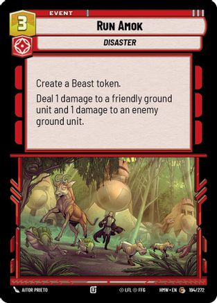 Run Amok (194/272) - H - Common