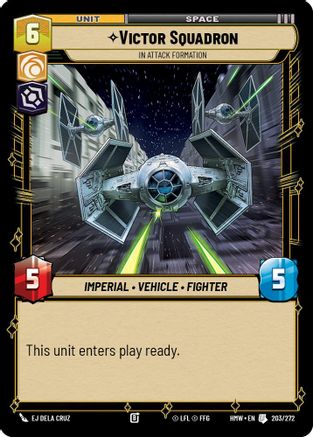 Victor Squadron - In Attack Formation (203/272) - H - Uncommon