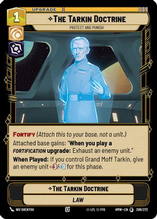 The Tarkin Doctrine - Protect and Punish (206/272) - H - Special