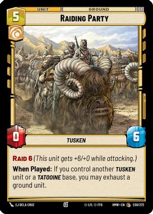 Raiding Party (230/272) - H - Common