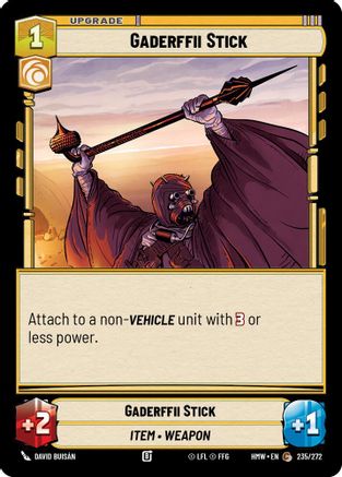 Gaderffii Stick (235/272) - H - Common