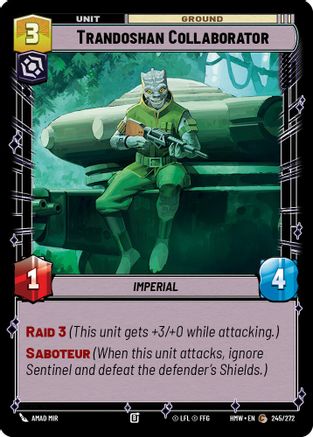 Trandoshan Collaborator (245/272) - H - Common