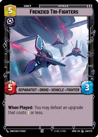 Frenzied Tri-Fighters (249/272) - H - Common