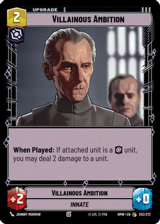 Villainous Ambition (252/272) - H - Common