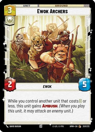 Ewok Archers (257/272) - H - Common