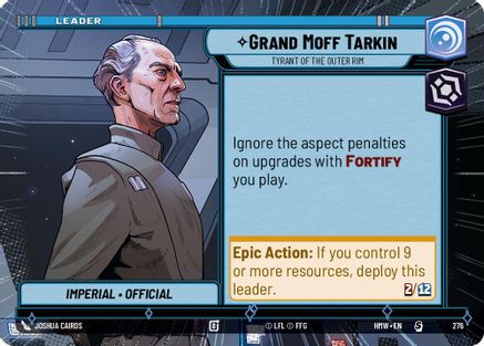 Grand Moff Tarkin - Tyrant of the Outer Rim (Hyperspace) (276) - H - Special