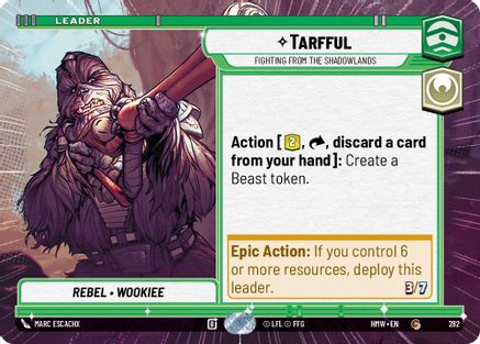 Tarfful - Fighting from the Shadowlands (Hyperspace) (282) - H - Common