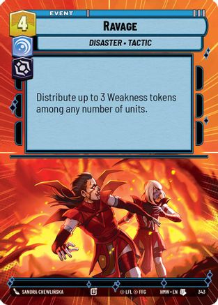 Ravage (Hyperspace) (343) - H - Uncommon
