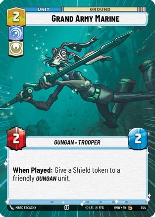 Grand Army Marine (Hyperspace) (344) - H - Common