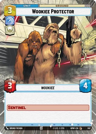 Wookiee Protector (Hyperspace) (347) - H - Common
