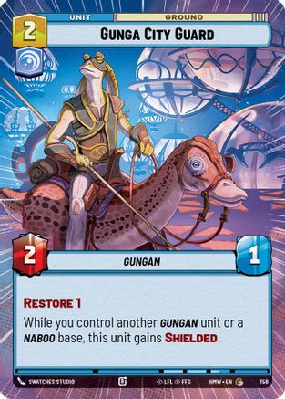 Gunga City Guard (Hyperspace) (356) - H - Common