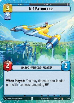 N-1 Patroller (Hyperspace) (358) - H - Common