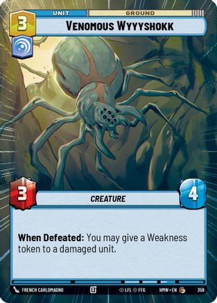 Venomous Wyyyshokk (Hyperspace) (359) - H - Common