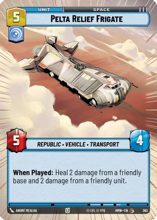 Pelta Relief Frigate (Hyperspace) (363) - H - Common