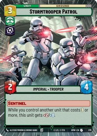 Stormtrooper Patrol (Hyperspace) (379) - H - Uncommon