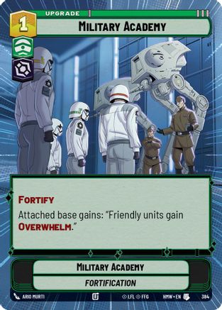 Military Academy (Hyperspace) (384) - H - Uncommon