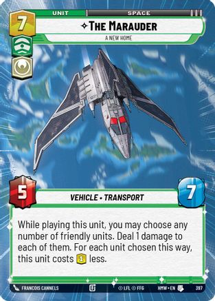 The Marauder - A New Home (Hyperspace) (397) - H - Uncommon