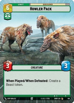 Howler Pack (Hyperspace) (416) - H - Common