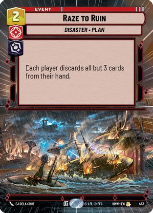 Raze to Ruin (Hyperspace) (433) - H - Rare