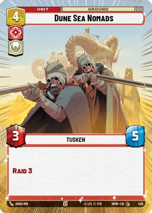 Dune Sea Nomads (Hyperspace) (439) - H - Common
