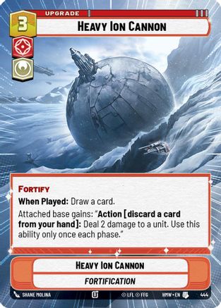 Heavy Ion Cannon (Hyperspace) (444) - H - Uncommon
