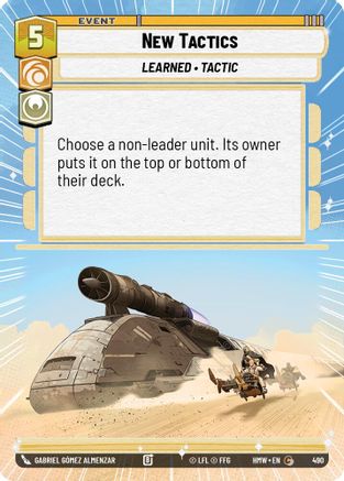 New Tactics (Hyperspace) (490) - H - Common