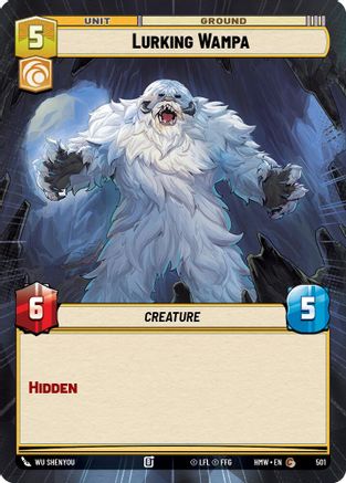 Lurking Wampa (Hyperspace) (501) - H - Common