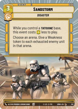 Sandstorm (Hyperspace) (512) - H - Common