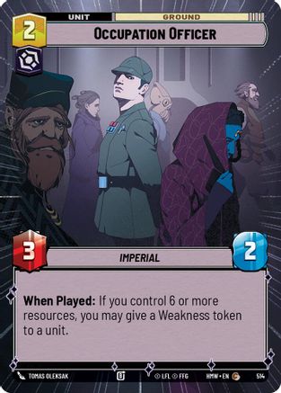 Occupation Officer (Hyperspace) (514) - H - Common