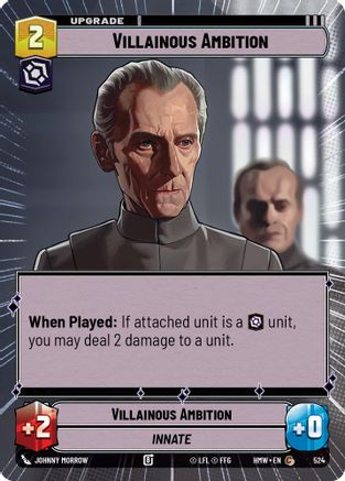 Villainous Ambition (Hyperspace) (524) - H - Common