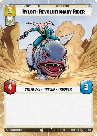 Ryloth Revolutionary Rider (Hyperspace) (530) - H - Common