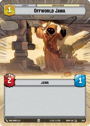 Offworld Jawa (Hyperspace) (540) - H - Common