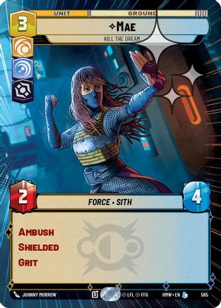 Mae - Kill the Dream (Hyperspace Foil) (565) - H - Legendary - Foil