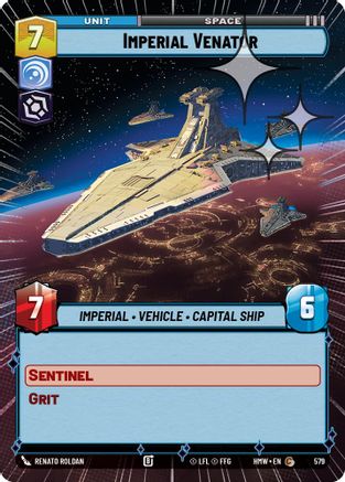 Imperial Venator (Hyperspace Foil) (579) - H - Common - Foil